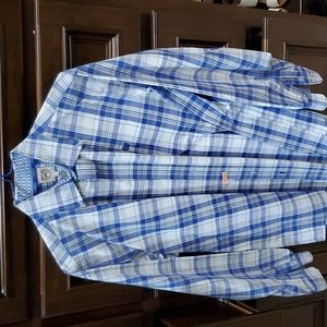 Cinch Plaid long sleeve shirt -Large